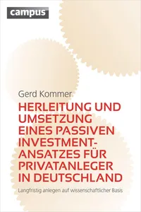 Herleitung und Umsetzung eines passiven Investmentansatzes für Privatanleger in Deutschland_cover