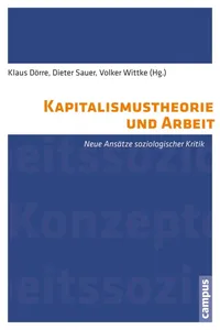 Kapitalismustheorie und Arbeit_cover