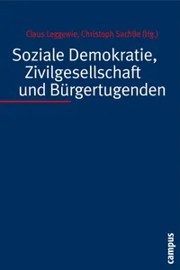 Soziale Demokratie, Zivilgesellschaft und Bürgertugenden_cover