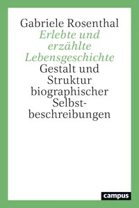 Erlebte und erzählte Lebensgeschichte_cover