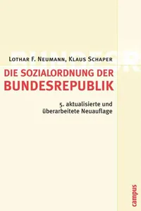 Die Sozialordnung der Bundesrepublik Deutschland_cover