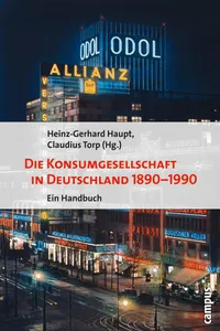 Die Konsumgesellschaft in Deutschland 1890–1990_cover