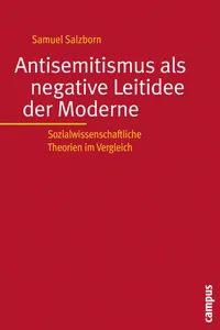 Antisemitismus als negative Leitidee der Moderne_cover