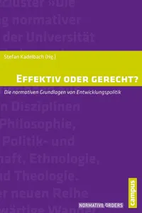 Effektiv oder gerecht?_cover