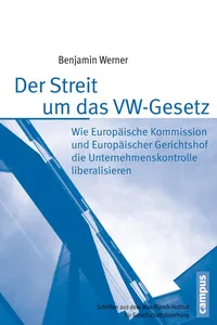 Der Streit um das VW-Gesetz_cover