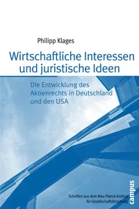 Wirtschaftliche Interessen und juristische Ideen_cover