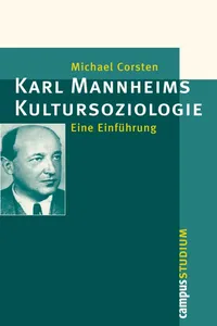 Karl Mannheims Kultursoziologie_cover