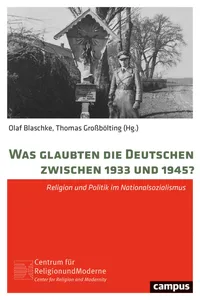 Was glaubten die Deutschen zwischen 1933 und 1945?_cover