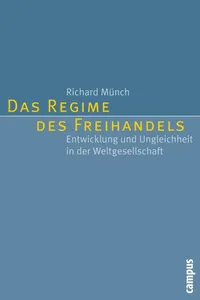 Das Regime des Freihandels_cover