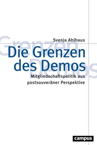 Die Grenzen des Demos_cover