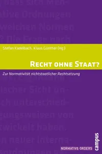 Recht ohne Staat?_cover