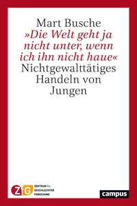 »Die Welt geht ja nicht unter, wenn ich ihn nicht haue«_cover