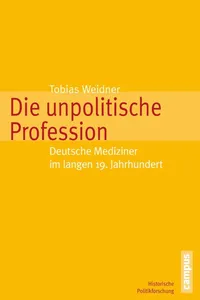 Die unpolitische Profession_cover