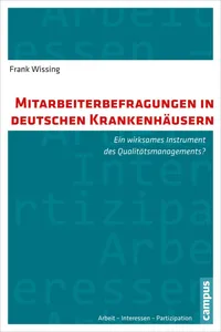 Mitarbeiterbefragungen in deutschen Krankenhäusern_cover