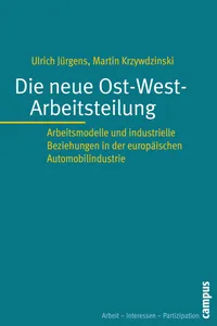 Die neue Ost-West-Arbeitsteilung_cover