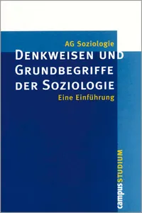 Denkweisen und Grundbegriffe der Soziologie_cover