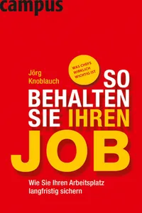 So behalten Sie Ihren Job_cover