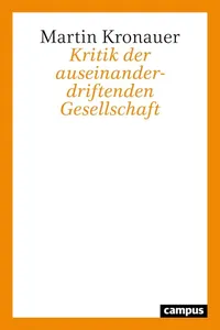 Kritik der auseinanderdriftenden Gesellschaft_cover