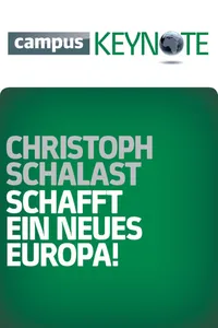 Schafft ein neues Europa!_cover