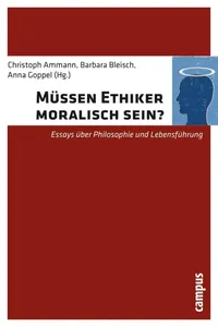 Müssen Ethiker moralisch sein?_cover