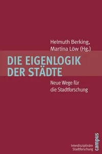 Die Eigenlogik der Städte_cover