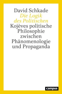 Die Logik des Politischen_cover