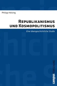 Republikanismus und Kosmopolitismus_cover