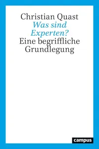 Was sind Experten?_cover