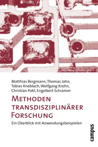 Methoden transdisziplinärer Forschung_cover