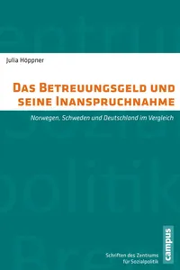 Das Betreuungsgeld und seine Inanspruchnahme_cover