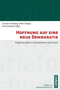 Hoffnung auf eine neue Demokratie_cover