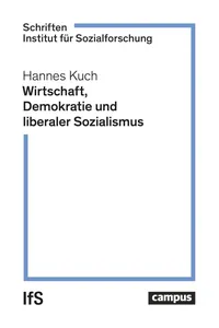 Wirtschaft, Demokratie und liberaler Sozialismus_cover