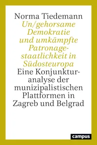 Un/gehorsame Demokratie und umkämpfte Patronagestaatlichkeit in Südosteuropa_cover