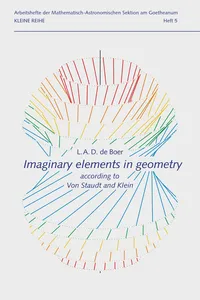 Imaginary elements in geometry_cover