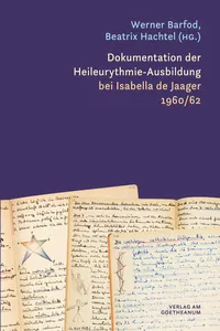 Dokumentation der Heileurythmie-Ausbildung bei Isabella de Jaager 1960/62_cover