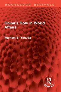 China’s Role in World Affairs_cover