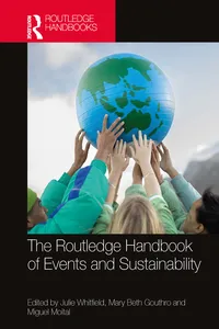 The Routledge Handbook of Events and Sustainability_cover