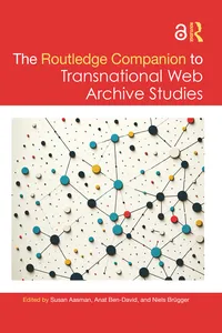 The Routledge Companion to Transnational Web Archive Studies_cover