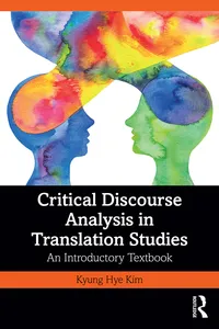 Critical Discourse Analysis in Translation Studies_cover