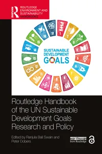 Routledge Handbook of the UN Sustainable Development Goals Research and Policy_cover