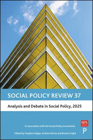Social Policy Review 37