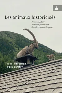 Les animaux historicisés_cover