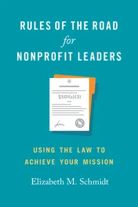 Rules of the Road for Nonprofit Leaders_cover