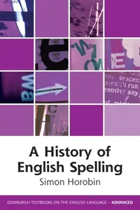 A History of English Spelling_cover
