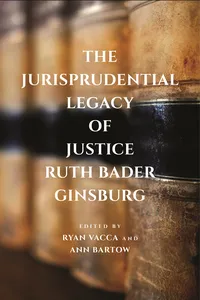 The Jurisprudential Legacy of Justice Ruth Bader Ginsburg_cover