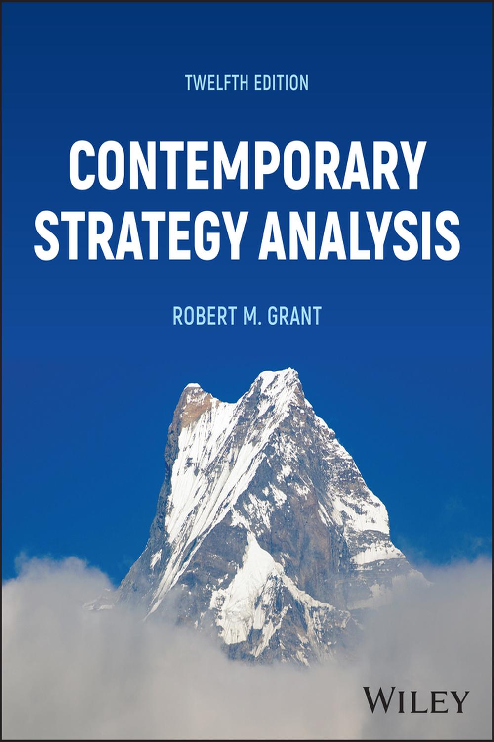 PDF] Contemporary Strategy Analysis by Robert M. Grant, 12th