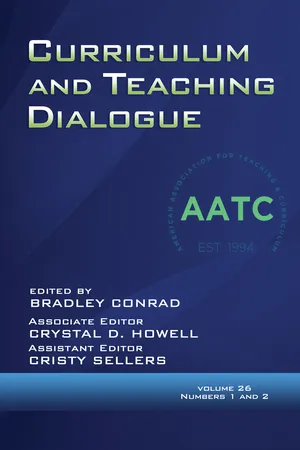 Curriculum and Teaching Dialogue Vol 26 Issue 1 & 2