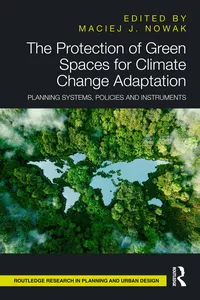 The Protection of Green Spaces for Climate Change Adaptation_cover