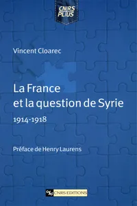 La France et la question de Syrie_cover