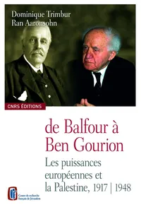 De Balfour à Ben Gourion_cover
